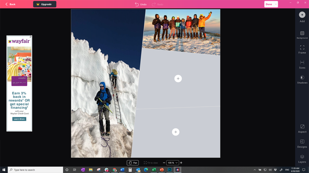 Phototastic Collage program for Windows 10 PCs